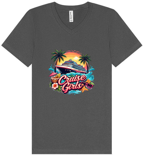 Cruise Girls Unisex V-Neck Shirt