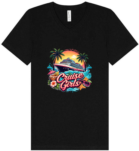 Cruise Girls Unisex V-Neck Shirt