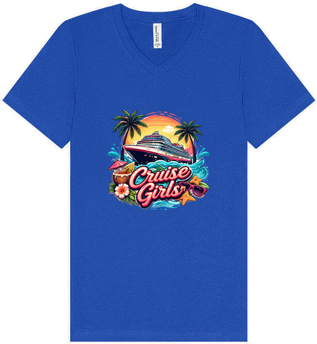 Cruise Girls Unisex V-Neck Shirt