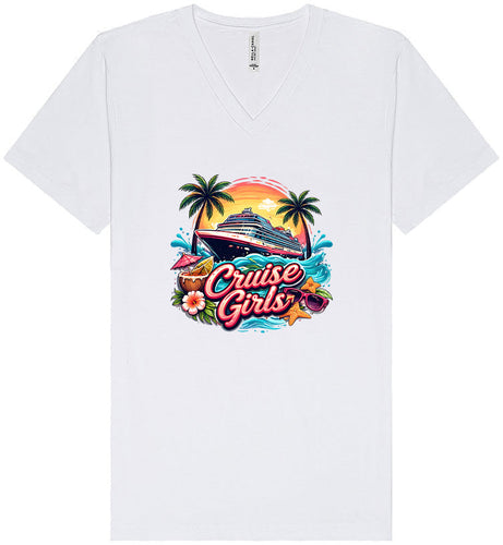 Cruise Girls Unisex V-Neck Shirt