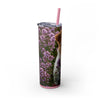 Skinny Tumbler with Straw – 20 oz Stainless Steel Cup
