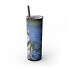 Skinny Tumbler with Straw – 20 oz Stainless Steel Cup
