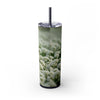 Skinny Tumbler with Straw – 20 oz Stainless Steel Cup