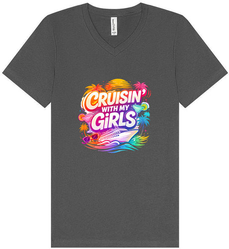 Cruisin' with My Girls Unisex V-Neck Shirt
