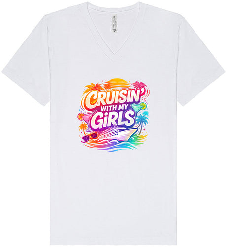 Cruisin' with My Girls Unisex V-Neck Shirt