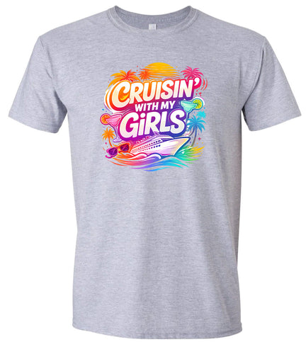 Cruisin' with My Girls Children's Gildan Soft Shirt