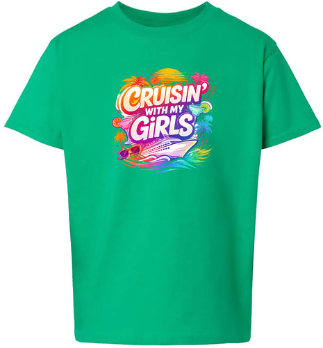 Cruisin' with My Girls Children's Gildan Soft Shirt
