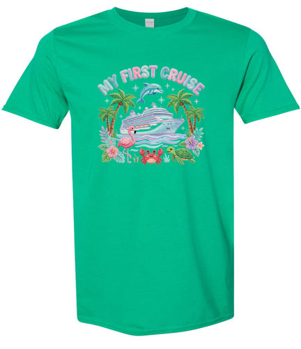 My First Cruise Children's Gildan Soft Shirt