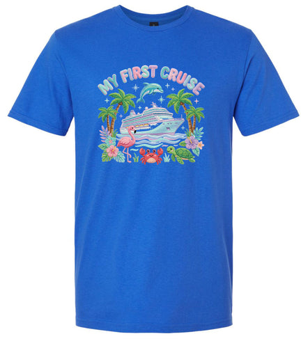 My First Cruise Children's Gildan Soft Shirt