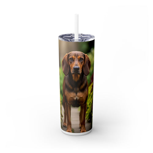 Skinny Tumbler with Straw – 20 oz Stainless Steel Cup