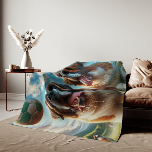 Sweatshirt Blanket – Plush Fleece Throw, 2 Size Options