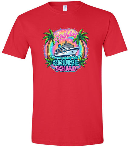 Birthday Cruise Squad Children's Gildan Soft Shirt