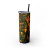 Skinny Tumbler with Straw – 20 oz Stainless Steel Cup