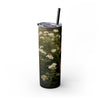 Skinny Tumbler with Straw – 20 oz Stainless Steel Cup