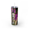 Skinny Tumbler with Straw – 20 oz Stainless Steel Cup