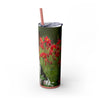 Skinny Tumbler with Straw – 20 oz Stainless Steel Cup