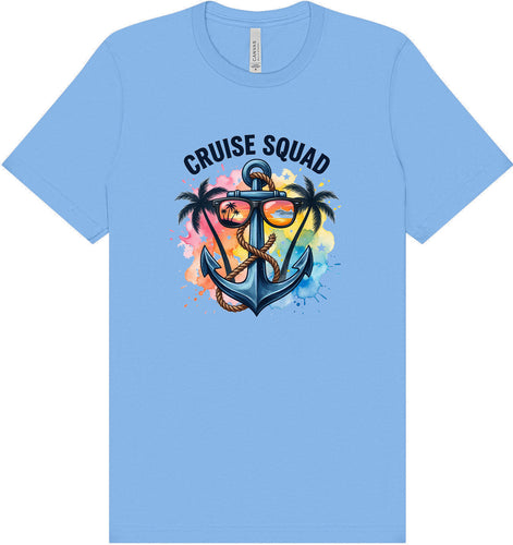 Anchored Cruise Squad Adult Bella Canvas Shirt