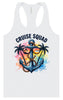 Anchored Cruise Squad Women's Racerback Tank