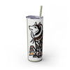 Skinny Tumbler with Straw – 20 oz Stainless Steel Cup