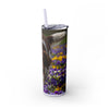 Skinny Tumbler with Straw – 20 oz Stainless Steel Cup