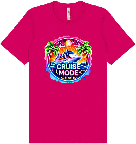Cruise Mode Activated Adult Bella Canvas Shirt