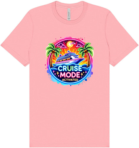 Cruise Mode Activated Adult Bella Canvas Shirt
