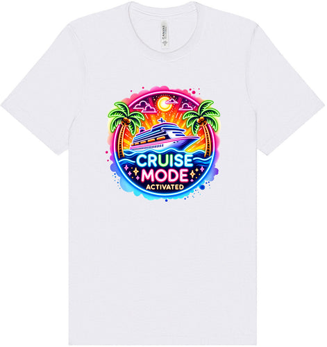Cruise Mode Activated Adult Bella Canvas Shirt