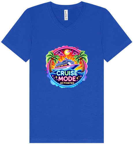 Cruise Mode Activated Unisex V-Neck Shirt