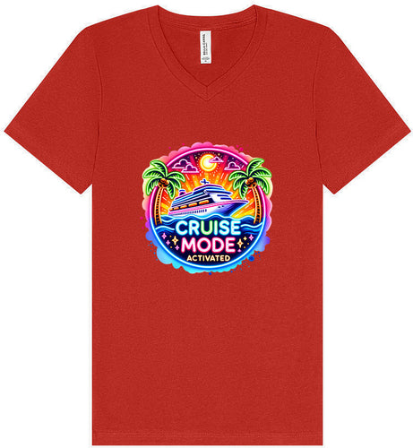 Cruise Mode Activated Unisex V-Neck Shirt