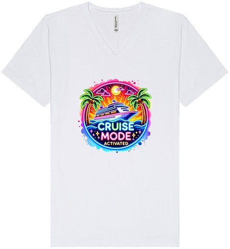 Cruise Mode Activated Unisex V-Neck Shirt