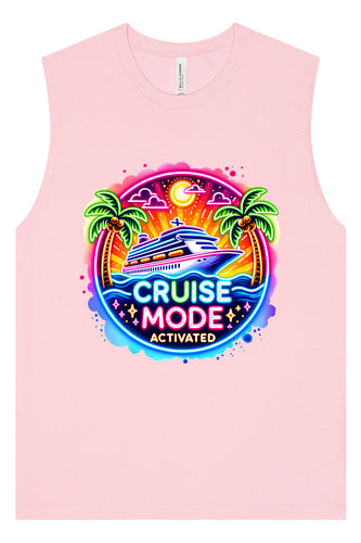Cruise Mode Activated Muscle Tank