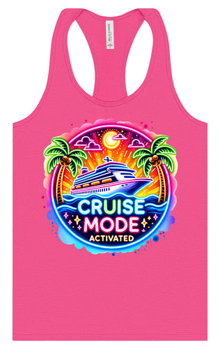 Cruise Mode Activated Women's Racerback Tank