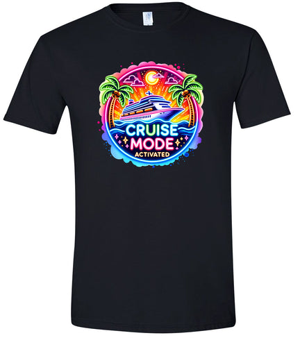 Cruise Mode Activated Adult Gildan Soft Shirt