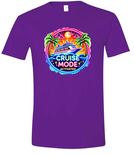 Cruise Mode Activated Adult Gildan Soft Shirt