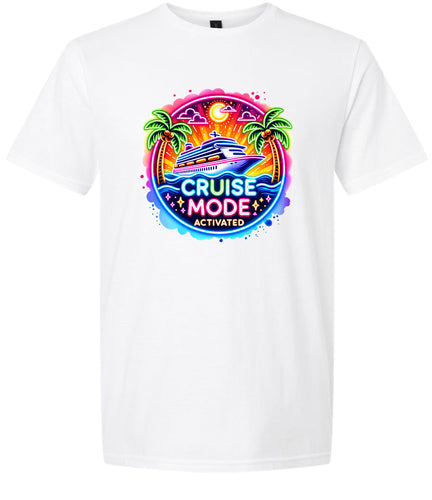 Cruise Mode Activated Adult Gildan Soft Shirt