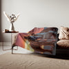 Sweatshirt Blanket – Plush Fleece Throw, 2 Size Options