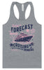 Cruising with a Chance of Drinking Women's Racerback Tank