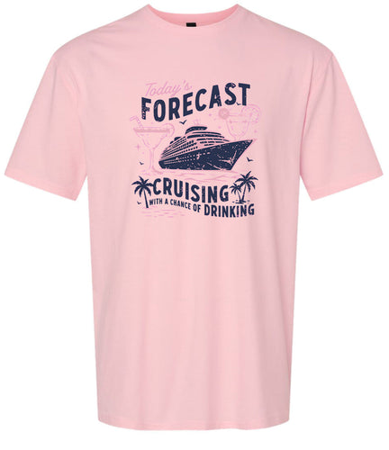 Cruising with a Chance of Drinking Adult Gildan Soft Shirt