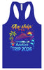 Besties Trip Cruise 2026 Women's Racerback Tank