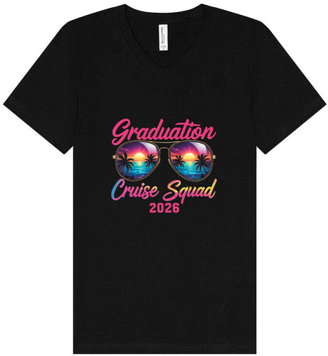 Graduation Squad 2026 Unisex V-Neck Shirt
