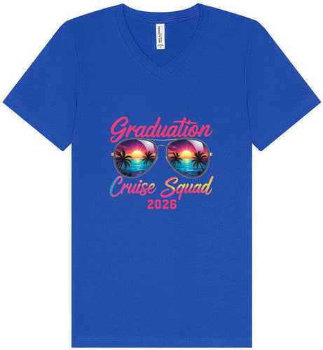 Graduation Squad 2026 Unisex V-Neck Shirt