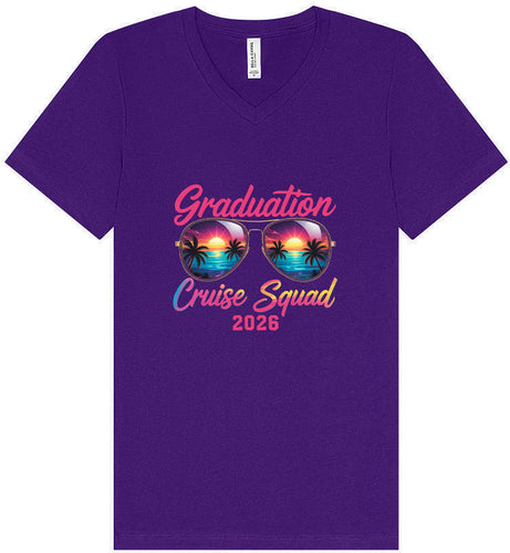 Graduation Squad 2026 Unisex V-Neck Shirt