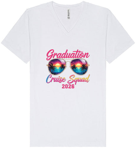 Graduation Squad 2026 Unisex V-Neck Shirt