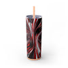 Skinny Tumbler with Straw – 20 oz Stainless Steel Cup