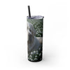 Skinny Tumbler with Straw – 20 oz Stainless Steel Cup
