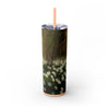 Skinny Tumbler with Straw – 20 oz Stainless Steel Cup