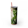 Skinny Tumbler with Straw – 20 oz Stainless Steel Cup
