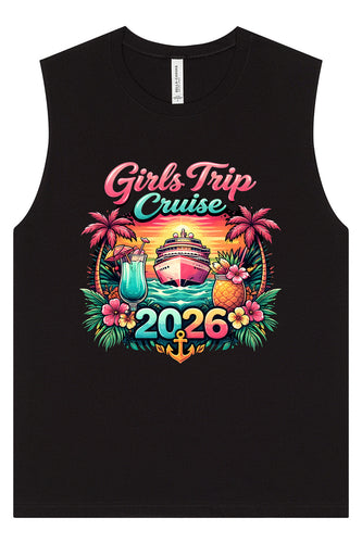 Girls Trip Cruise 2026 Muscle Tank