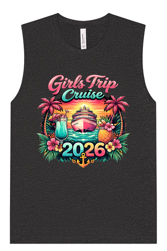 Girls Trip Cruise 2026 Muscle Tank