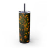 Skinny Tumbler with Straw – 20 oz Stainless Steel Cup